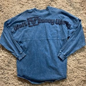 Walt Disney world denim sweatshirt